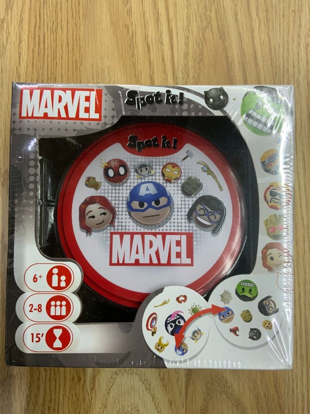 Marvel Spot It! Card Game Dobble Matching Game Family Game NEW
